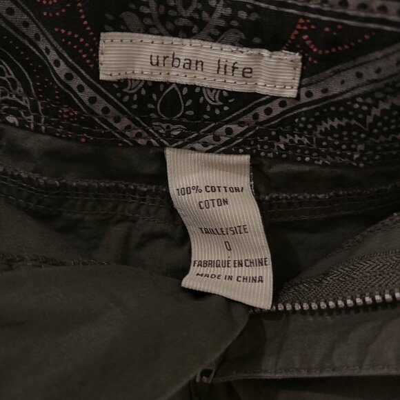 Reworked Cargo Low Waisted Micro Shorts Comes with Belt - Picture 8 of 8